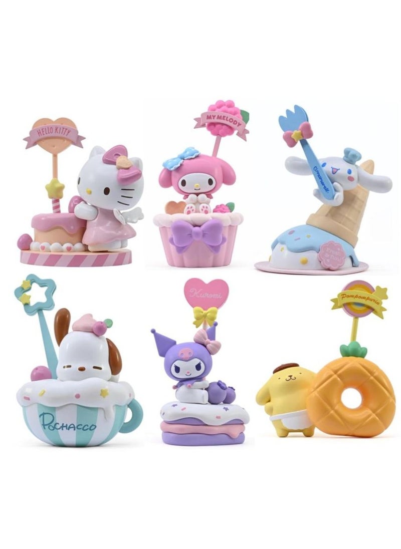 Hello Kitty Hello Kitty & Friends Memo Stand Party Time Figure, Assorted 1 Piece (Style May Vary) | Collectible Figure | Sanrio Characters | Display Figure | Memo Stand to hold your notes and photos | Perfect Gift for Collectors and Kids  - Image 1