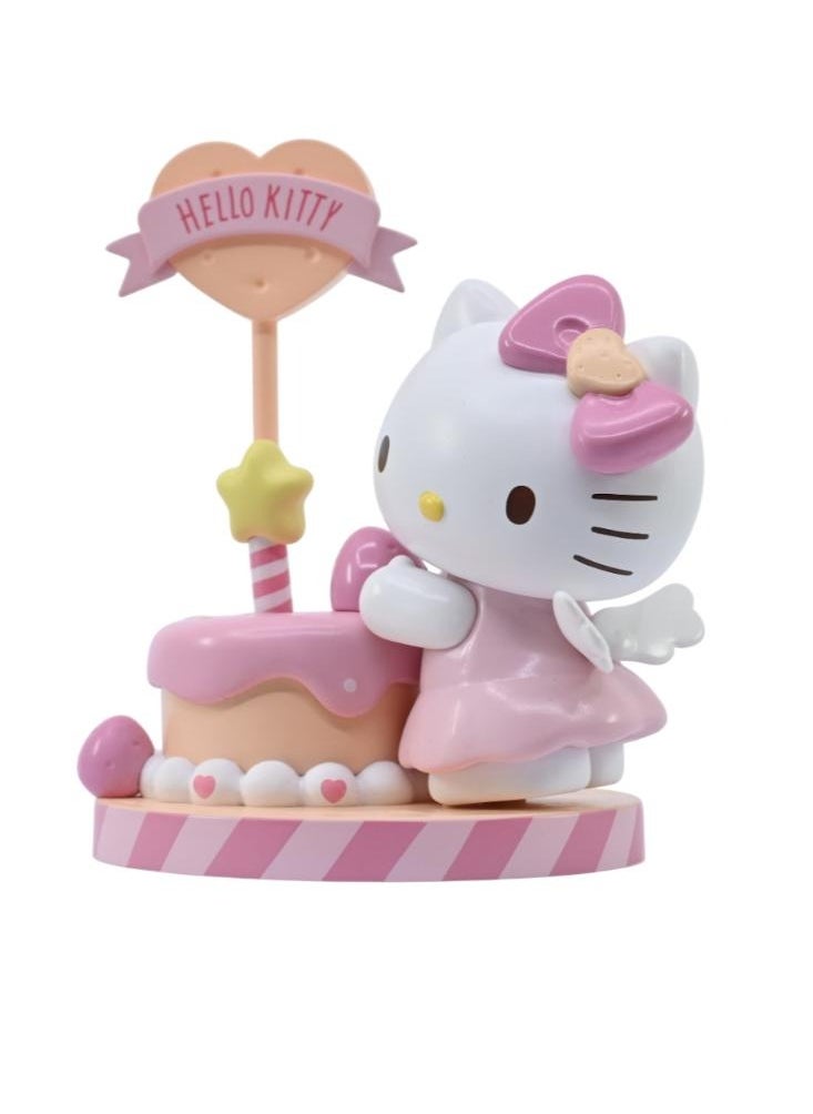 Hello Kitty Hello Kitty & Friends Memo Stand Party Time Figure, Assorted 1 Piece (Style May Vary) | Collectible Figure | Sanrio Characters | Display Figure | Memo Stand to hold your notes and photos | Perfect Gift for Collectors and Kids  - Image 2