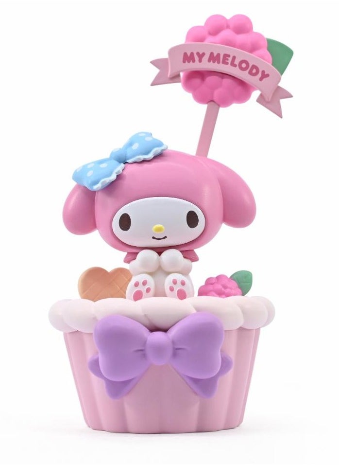 Hello Kitty Hello Kitty & Friends Memo Stand Party Time Figure, Assorted 1 Piece (Style May Vary) | Collectible Figure | Sanrio Characters | Display Figure | Memo Stand to hold your notes and photos | Perfect Gift for Collectors and Kids  - Image 3