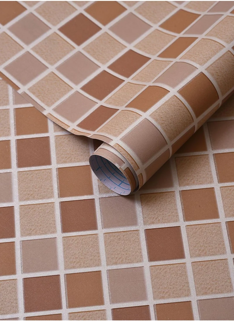 والوبيديا ملصق جداري بسيط وأنيق ذاتي اللصق لديكور المنزل (45cm*500cm)