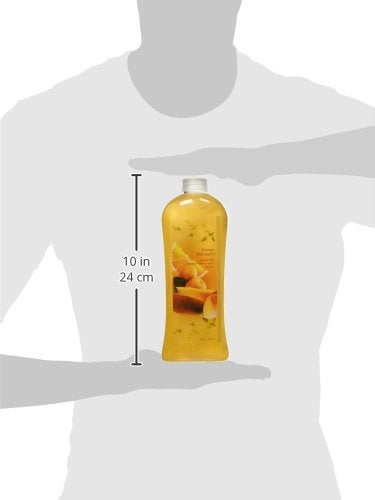 Scented Secrets Bubble Bath 32 Oz Large Bulk Bottle Luxurious Bubble Bath for Adults Kids Relaxing Moisturizing Refreshing Mango Mandarin - Image 2