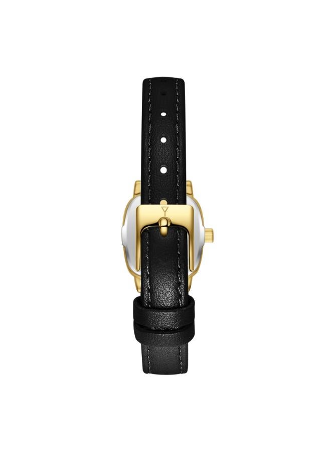 ECSTACY Women's Leather Analog Watch E25502-GLBW - 21mm mm - Image 3