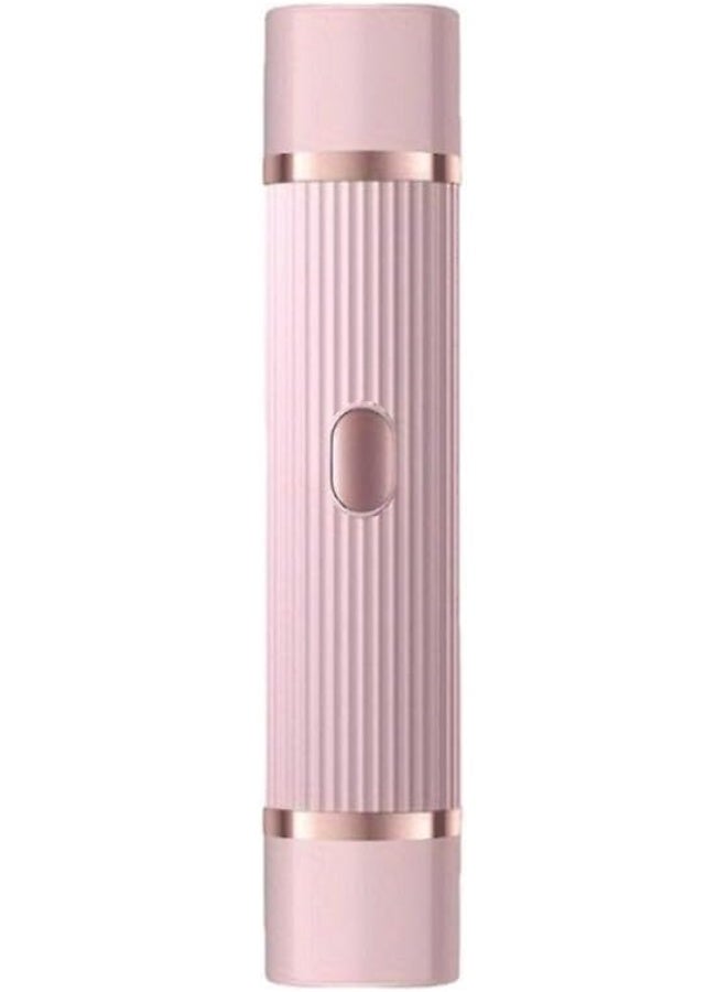 Generic SAFENHAND Bikini Trimmer Electric Hair Removal for Women 2 in 1 Rechargeable Lady Shaver Pubic Hair Groomer Body Razor Painless IPX7 Waterproof (Pink) - Image 1