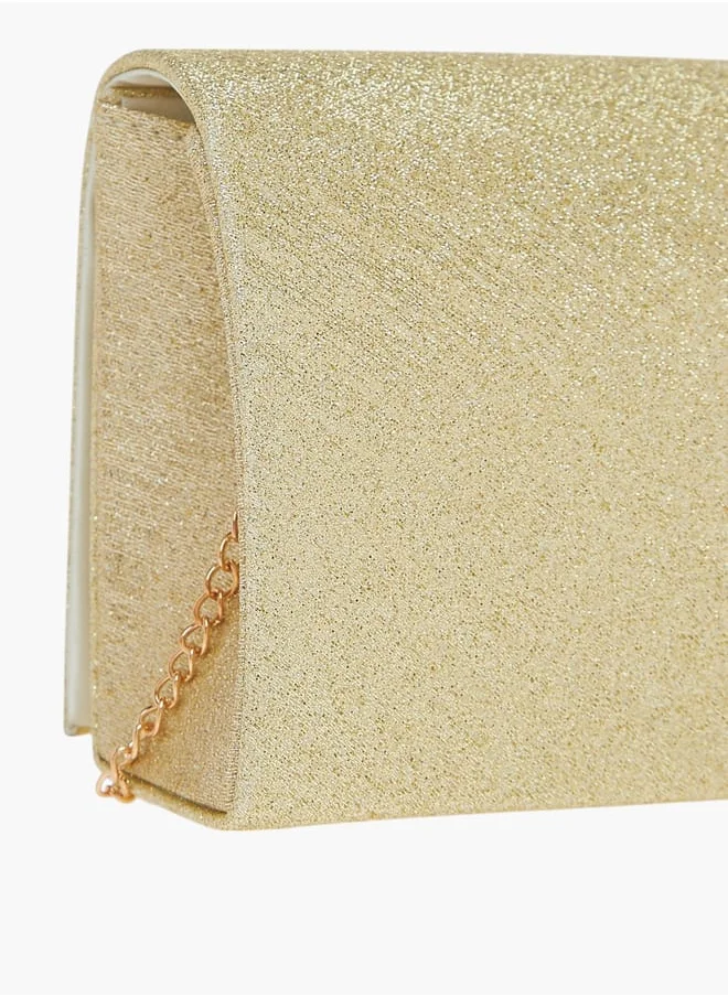 فلورا بيلا من شو إكسبرس Girls 3-Piece Glitter Embellished Sling Bag And Hairclip Set Ramadan Collection