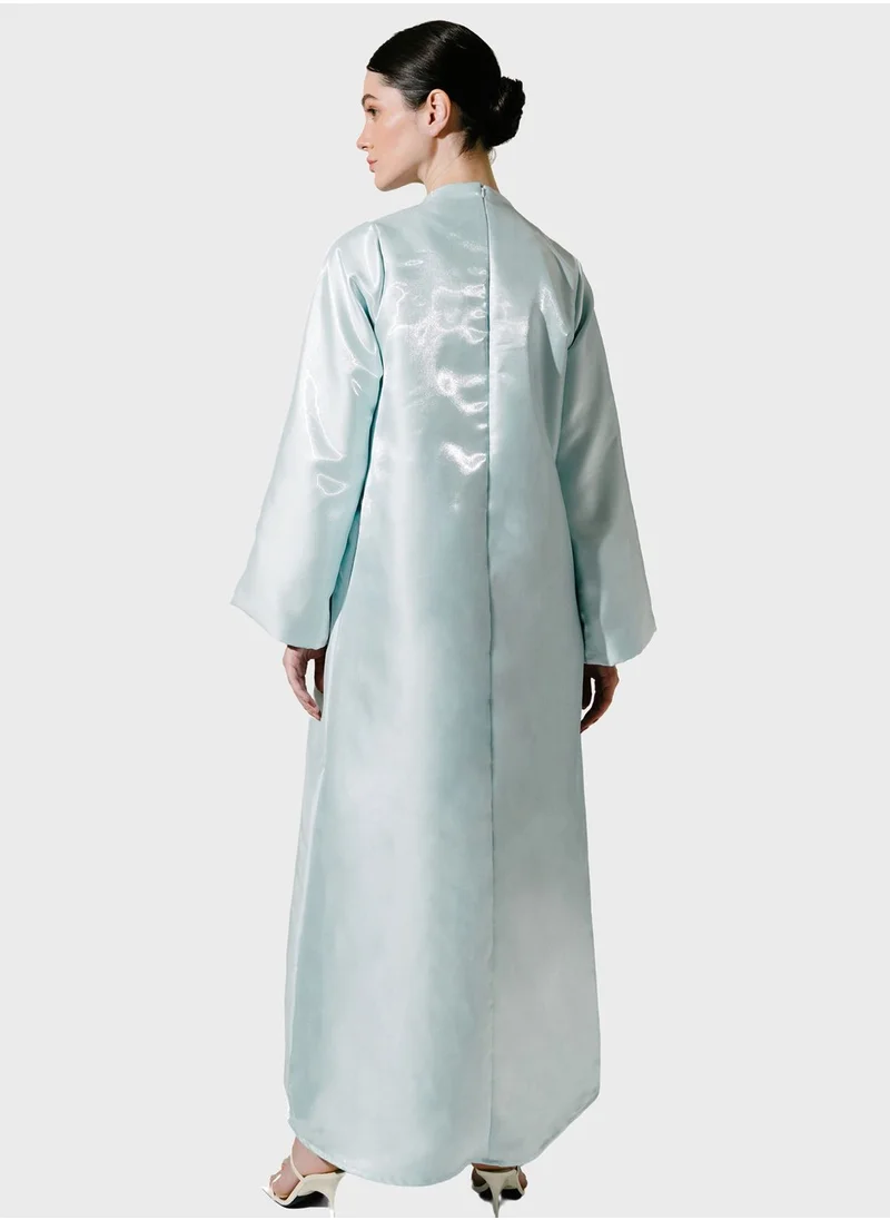 ديميور Embroidered Neck Kaftan