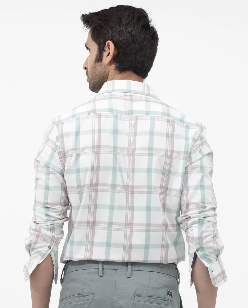 Rare Rabbit Men's Cotton Check Shirt