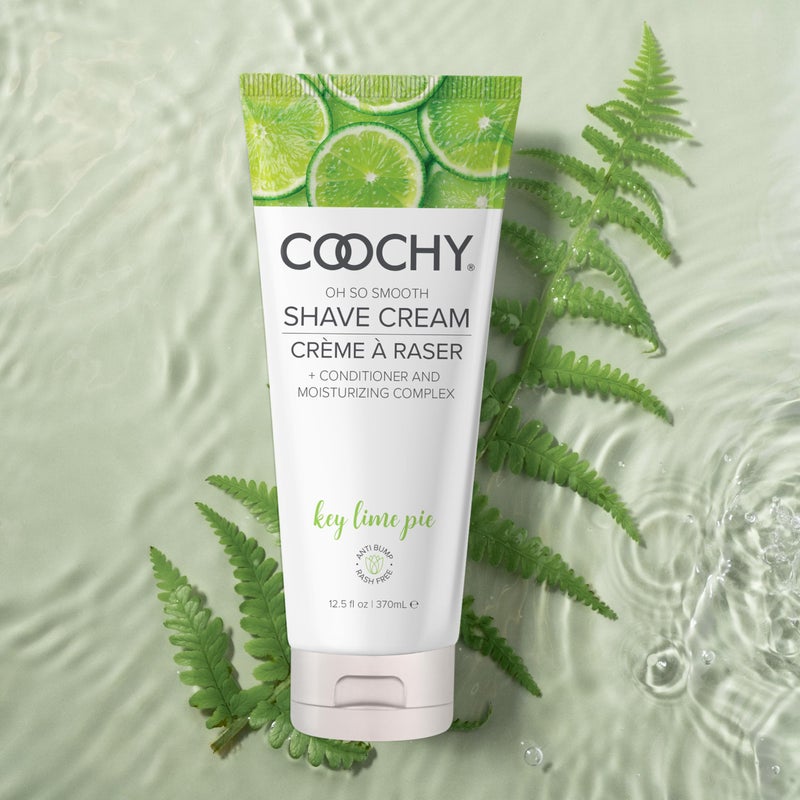 Coochy Shave Cream - Moisturizing Shave Lotion - Gentle Intimate Shaving Cream - For Bikini Area, Underarms, Legs & More - Rash-Free, Hydrating Formula - Key Lime Pie, 32 oz - Image 3