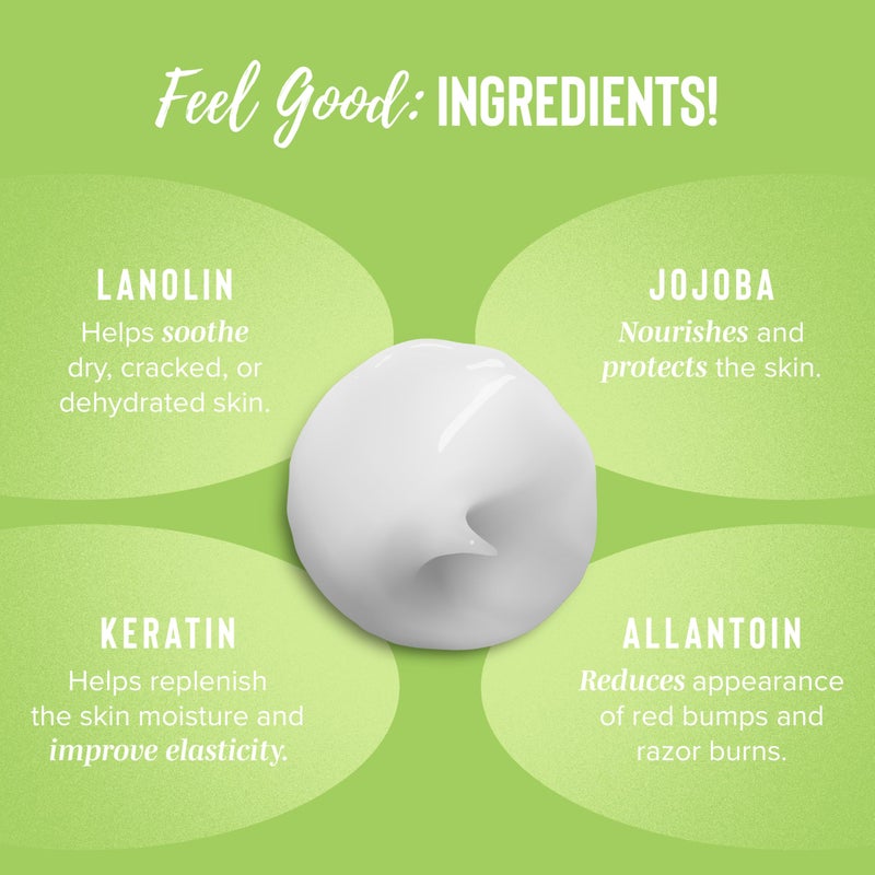 Coochy Shave Cream - Moisturizing Shave Lotion - Gentle Intimate Shaving Cream - For Bikini Area, Underarms, Legs & More - Rash-Free, Hydrating Formula - Key Lime Pie, 32 oz - Image 4