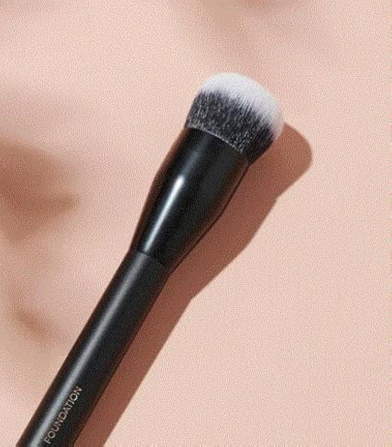 Cosmetics Loose Powder Brush - Synthetic Powder Foundation Brush for Blush & Foundation Makeup Blending - Cruelty Free - Image 3