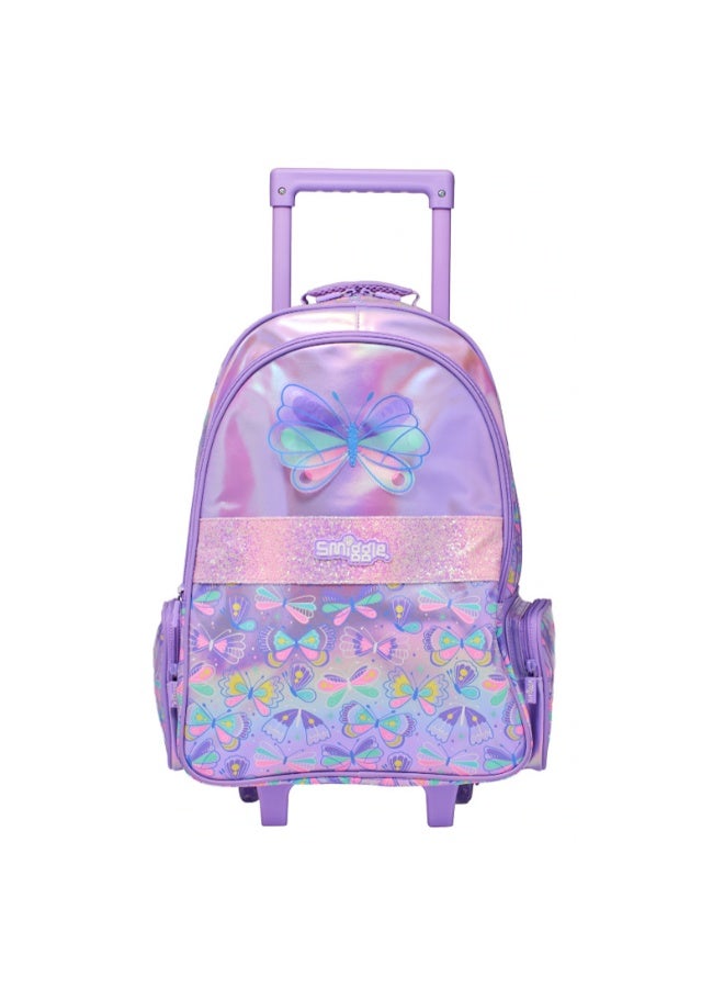 Smiggle Large Capacity Cartoon Rolling Backpack from Australia
