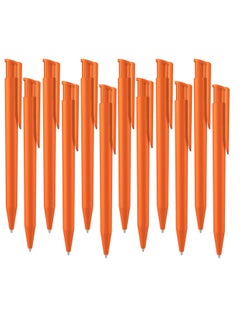 Uma 12 Pieces UMA Ballpoint Pens  with Blue Ink (Orange)  - Image 1
