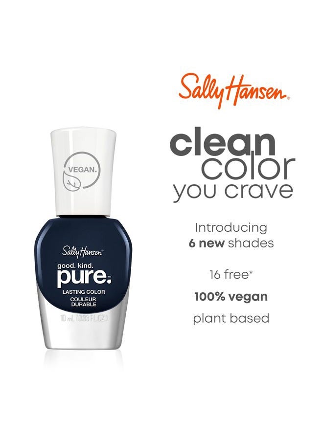 Sally Hansen Good. Kind. Pure Vegan Nail Polish, Romantic Peach - Image 4