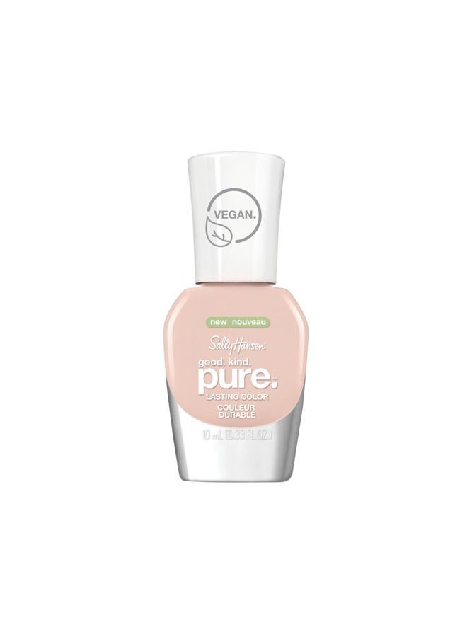 Sally Hansen Good. Kind. Pure Vegan Nail Polish, Romantic Peach - Image 1