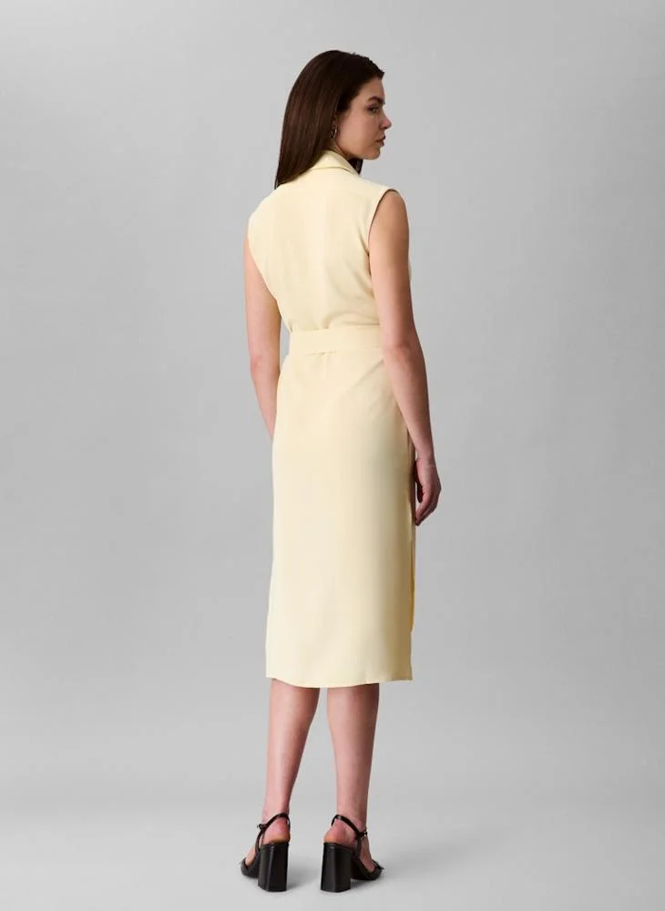 CALVIN KLEIN Causal Midi Shirt Dress
