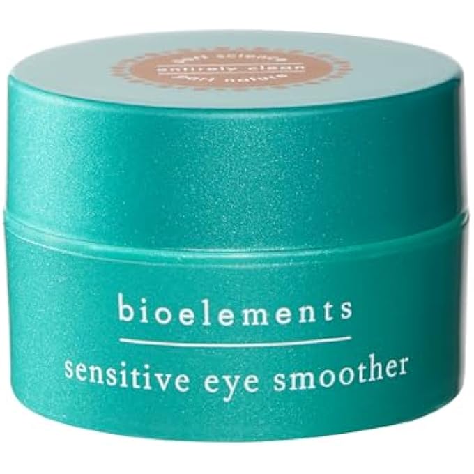 Bioelements Sensitive Eye Smoother - 0.5 oz - Night Anti-Aging Eye Cream to Improve Darkness & Puffiness - Light & Non Greasy - Vegan, Gluten Free - Never Tested on Animals - Image 1