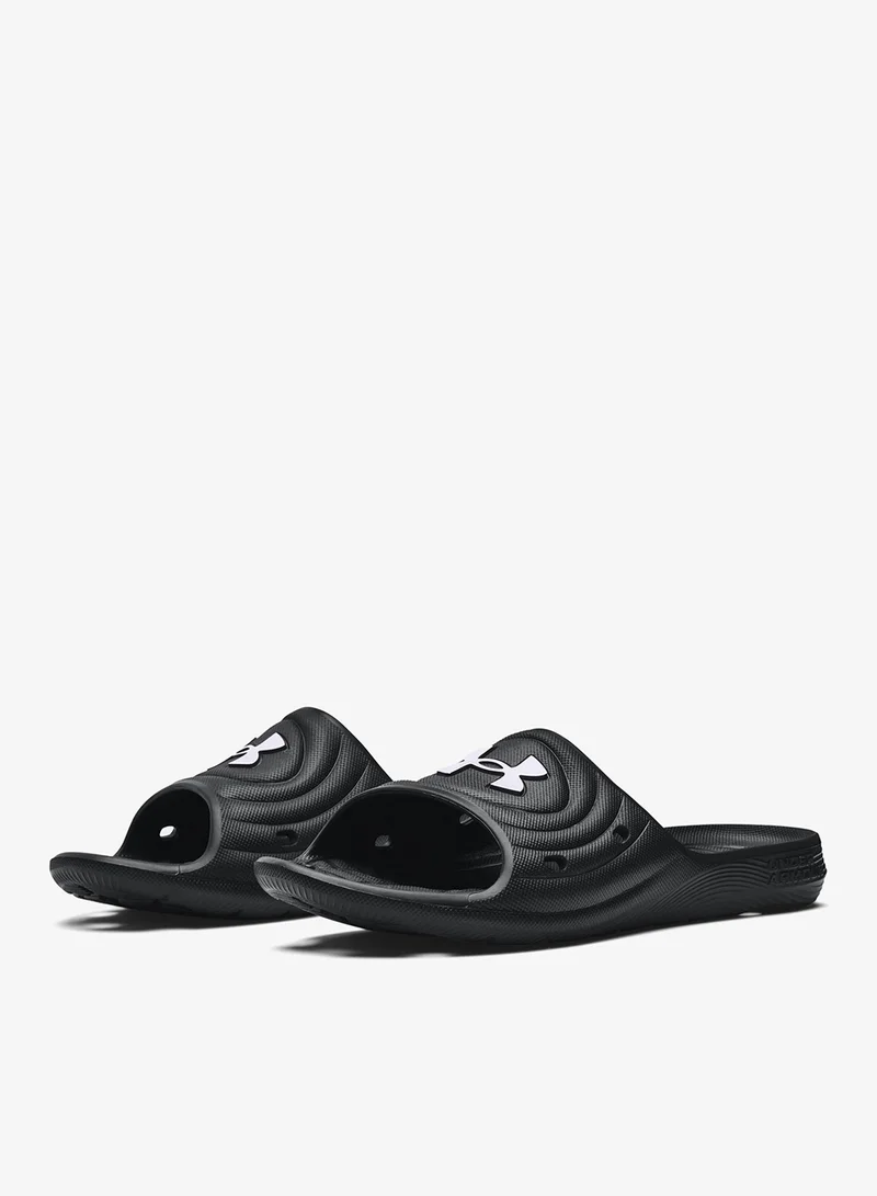 Under Armour Black Men's Locker IV Slides for Men | Best Price UAE