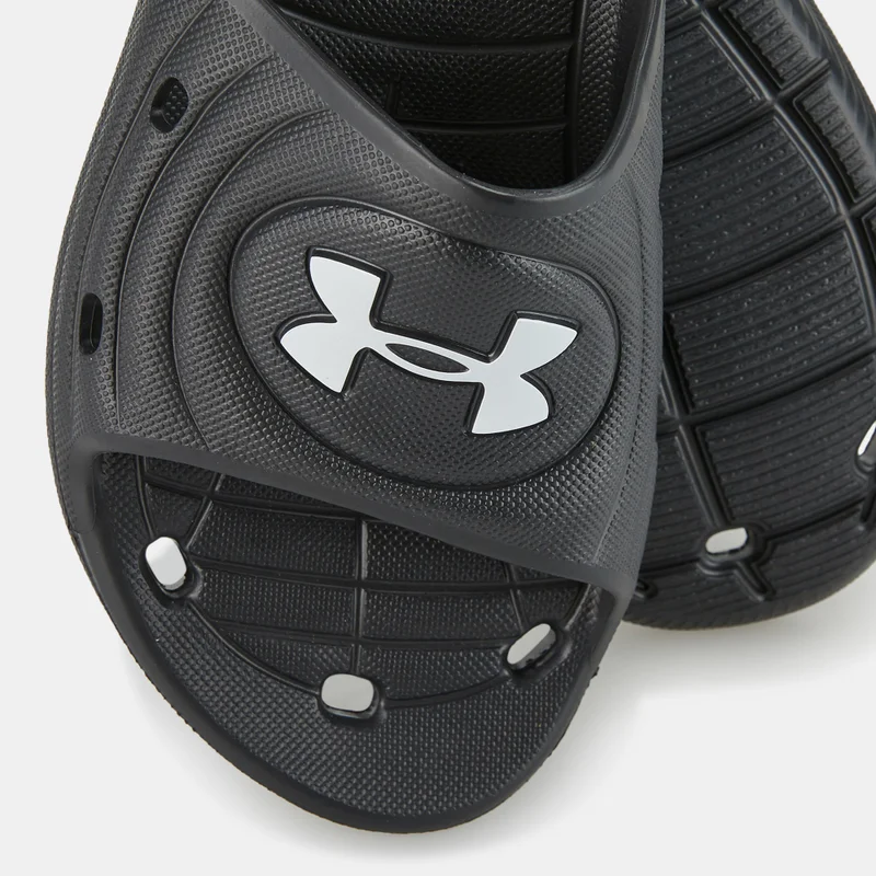 Under Armour Black Men's Locker IV Slides for Men | Best Price UAE