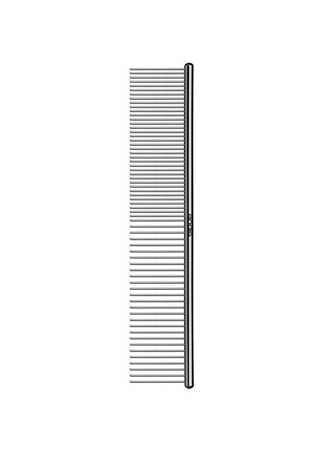 andis - 65730 StainlessSteel Comb For Knots, Mats & Loose Hair Removal  Effective Dematting Tool, Comfortable, Lightweight, Portable & Safe For Dogs, Cats & Pets  Silver, 71/2Inch - Image 1
