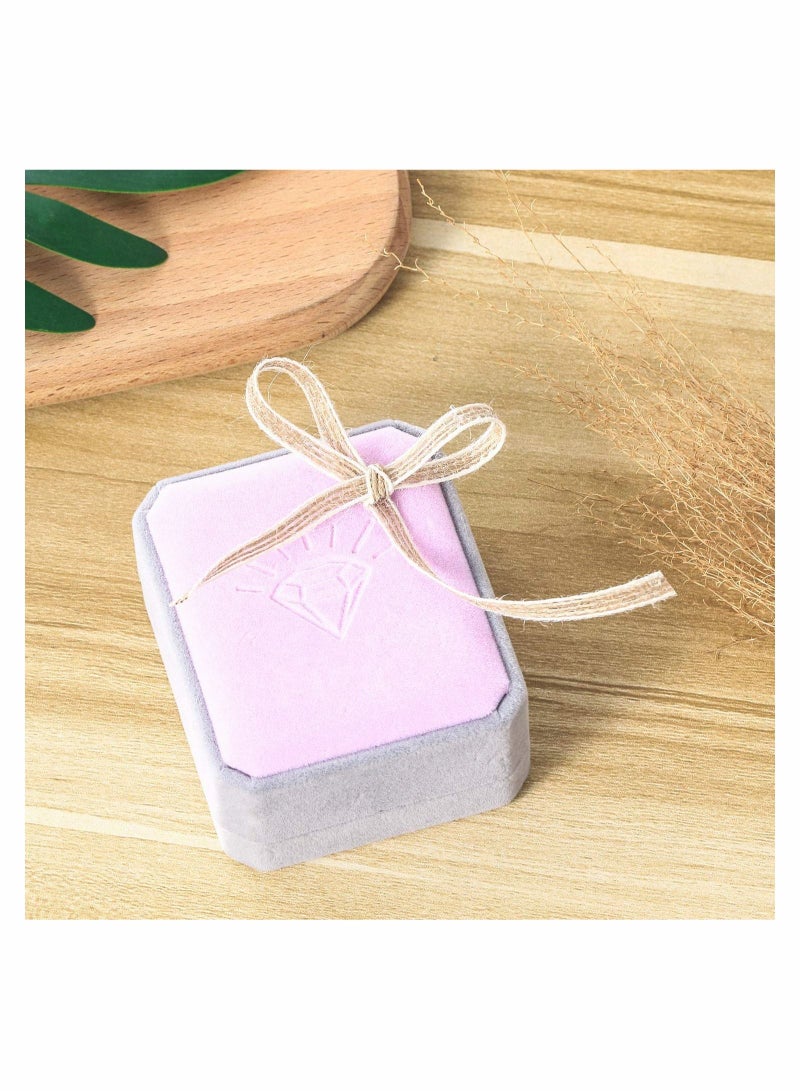 Excefore Jute Hessian Ribbon, Natural Burlap Ribbon Bundle, Jute Ribbon for DIY Crafts Gift Packaging Wedding Decoration 4 Rolls - Image 4