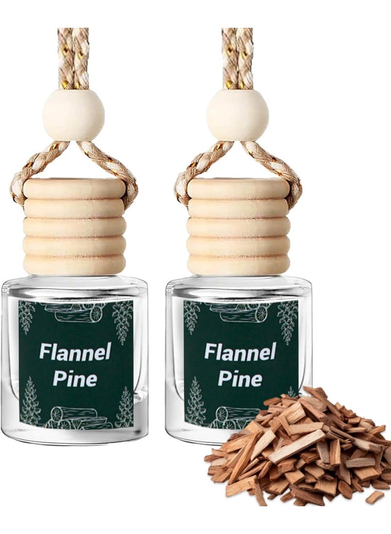 SODANEED Car Air Freshener Hanging 2 Bottle, Essential Oil Diffuser for Car, Car Air Freshener Cute, Long Lasting Air Freshener for Car, air Fresheners for Women Men, Air Diffusers - Image 1