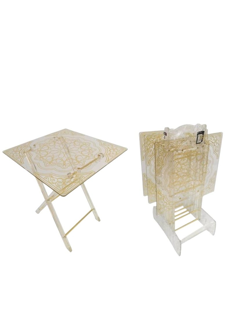 4-piece side service tables for an elegant and ideal home, suitable for serving - pzsku/Z6ED3046E7B7DC2512DAFZ/45/_/1738721566/80b884eb-db44-4b73-bdce-8cc6153979e9