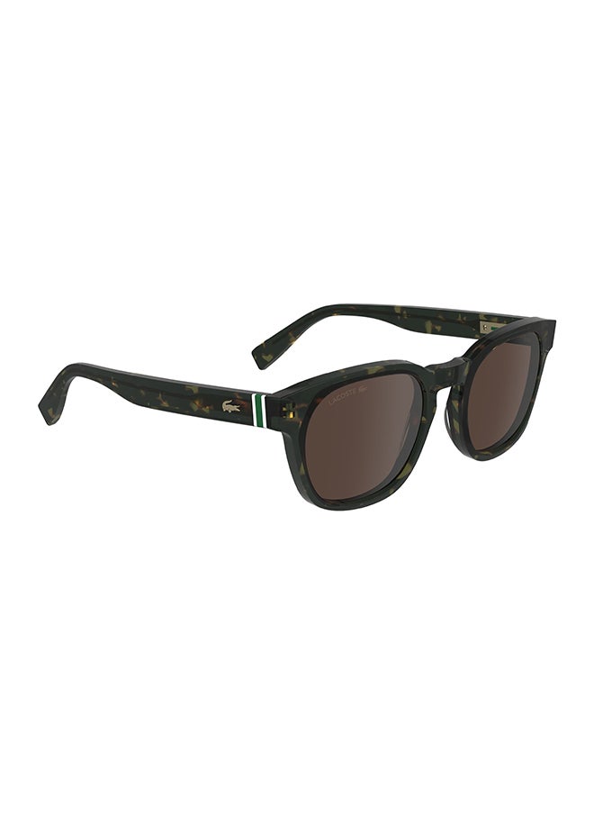 LACOSTE - Unisex UV Protection Rectangular Sunglasses - L6015S-230-4922 - Lens Size: 49 Mm - Image 1