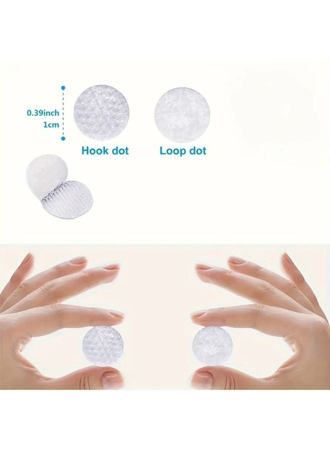 15MM 100 Pairs Round Strong Dot Tape Self Adhesive Hook And Loop Tapes - Image 3