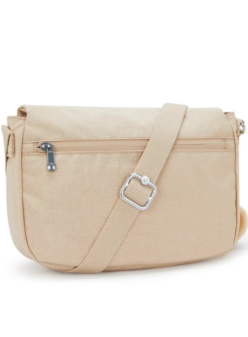 كيبلينغ Earthbeat S Small Crossbody - Sparkled Beige