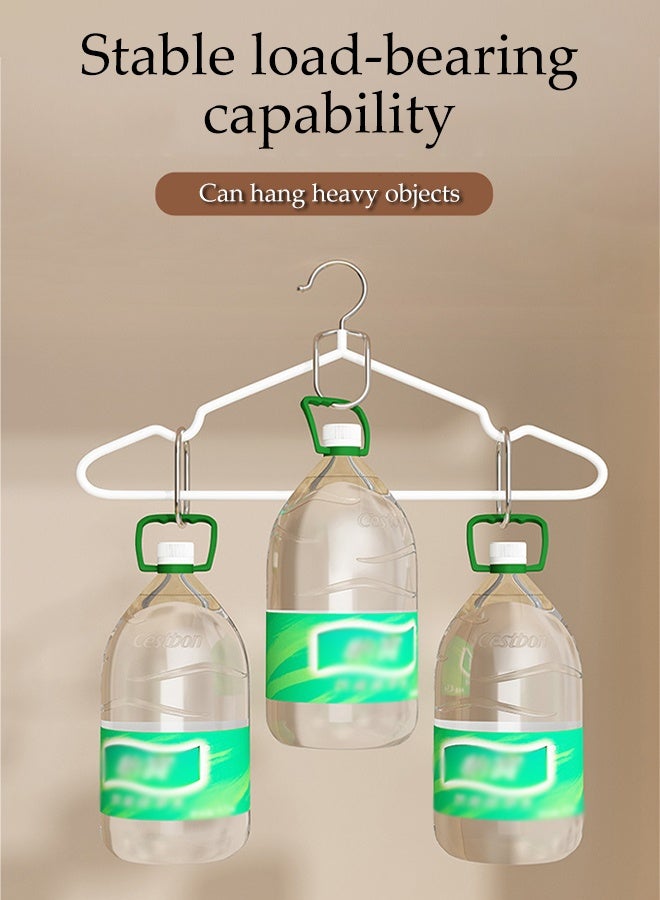 DUNISO 10 Pack Metal Hangers,Heavy Duty Metal Hangers,Coat Hangers with Non-Slip Grooves,Waterproof and Anti Slip,Strong and Durable,Space Saving,for Hanging Coats,Suits,Jackets, Shirt,40cm - Image 5