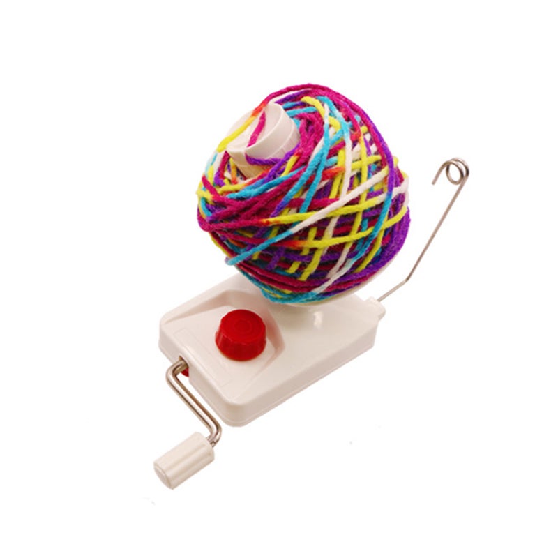 Bobbin Winder Yarn String Ball Winder Hand-operated Manual Wool Winder Holder for Wool Fiber Clothing Crafting Home Office Art Use - Image 4