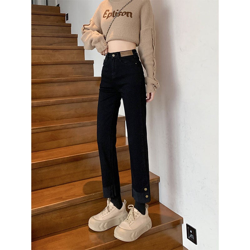 Unisex Casual Daily Denim Jeans - Image 4