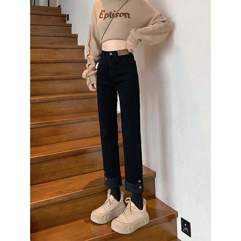 Unisex Casual Daily Denim Jeans - Image 5