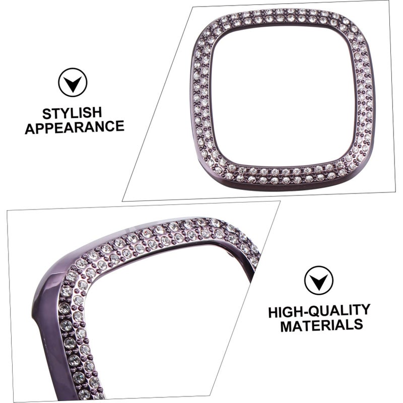 Electroplating Full Coverage Protective Case For Smartwatch Sense - Image 4