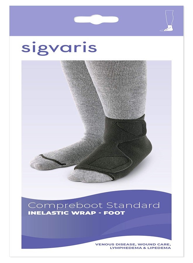 sigvaris Compreboot;Open Toe/Heel;Black; Sm Regular SIGVARIS - Image 2