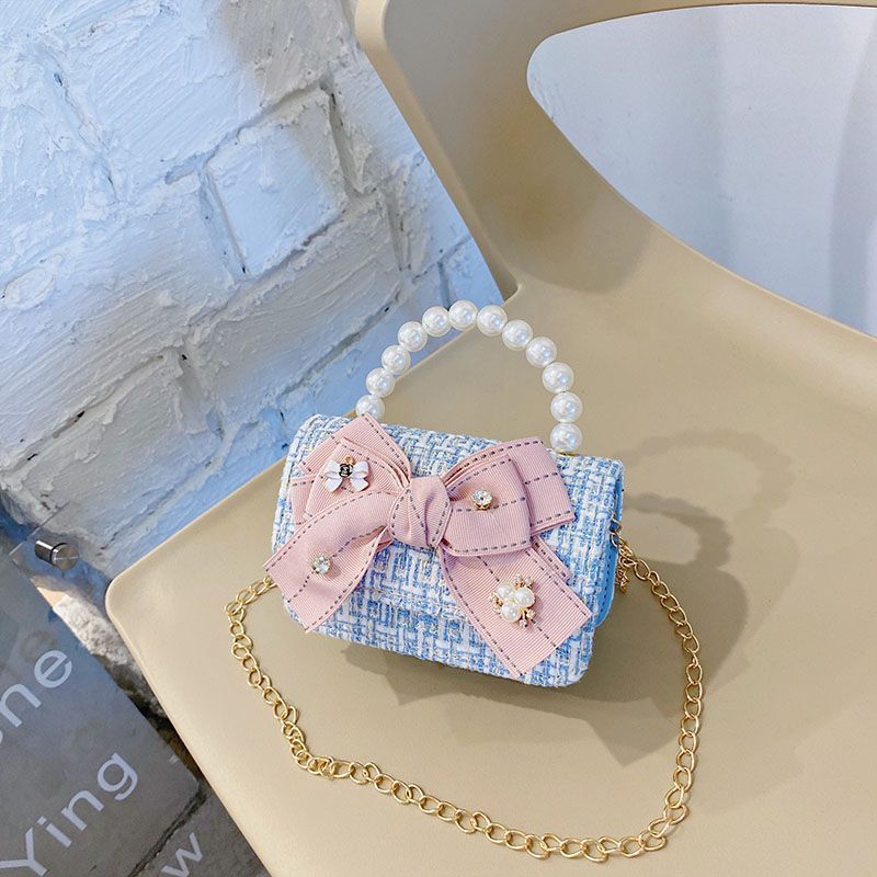 2023 New Fashionable Princess Handbag Internet Celebrity Little Girl Mini Versatile Crossbody Bag Children'S Small Fragrance Bag - Image 1