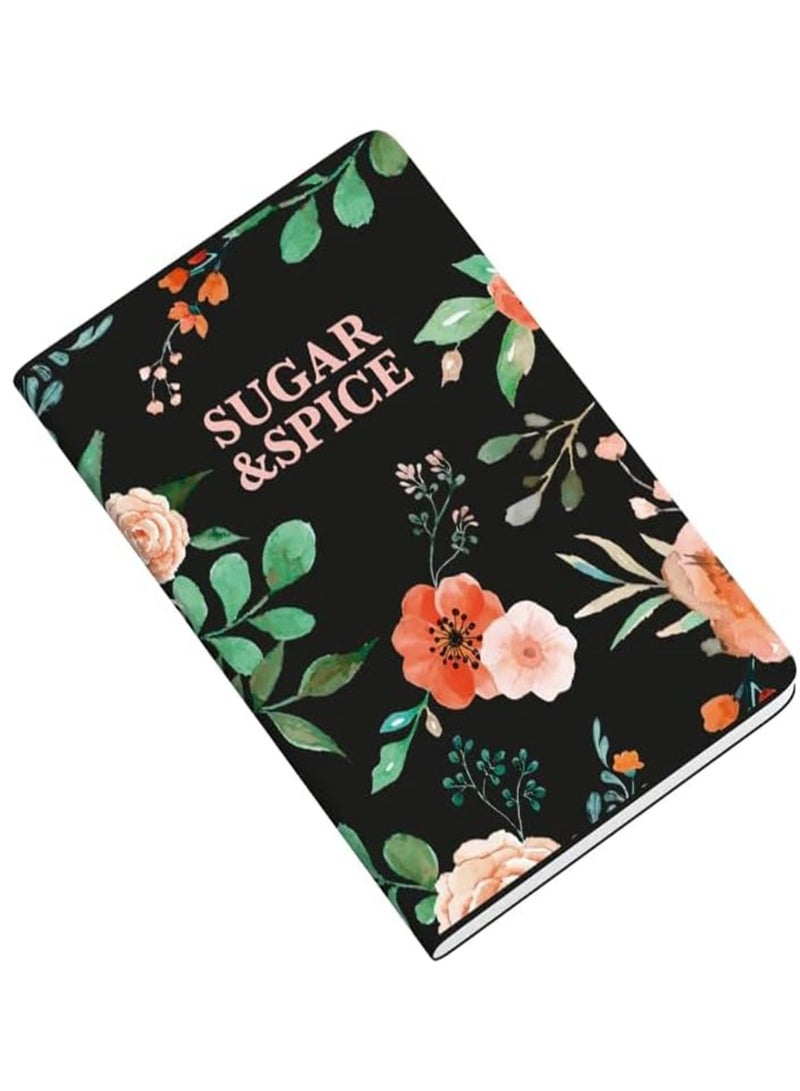 Ambar 1-Piece A4 Size Single Lined Notebook Sugar And Spice Design Assorted Colours - Image 1