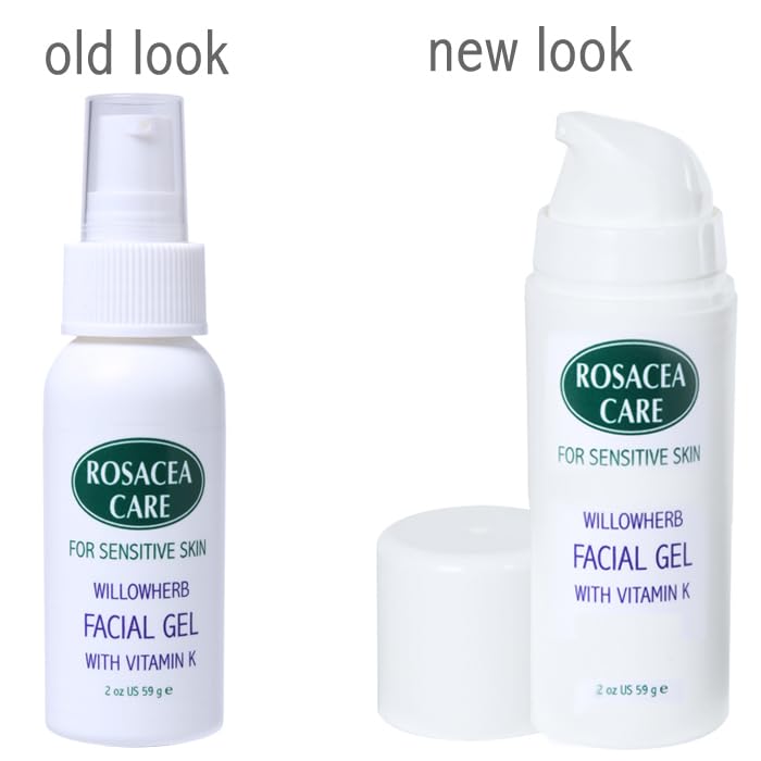 Rosacea Care Facial Gel Deep Hydration, effective for rosacea, reducing redness, moisturizing, healing, non-oily (2 Oz) - Image 2