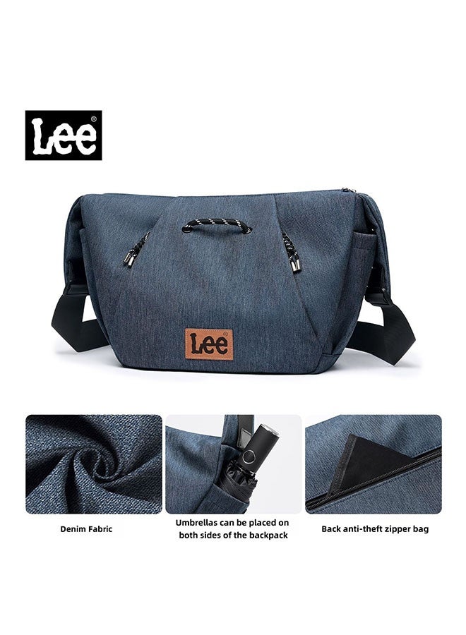 Lee New Outdoor Sports Leisure Men And Women With The Same Large-Capacity Cross-Body Bag - Image 4