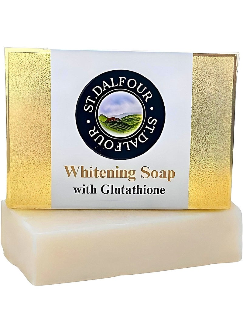 إس تي دالفور صابون دالفور الأصلية لتفتيح البشرة بالغلوتاثيون وفيتامين C و E - Image 5