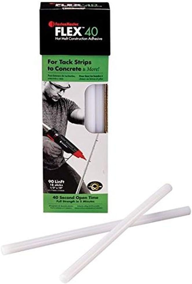 FASTENMASTER FMFLEX40 Hot Melt Adhesive Glue for HB220 Glue Gun - Image 1