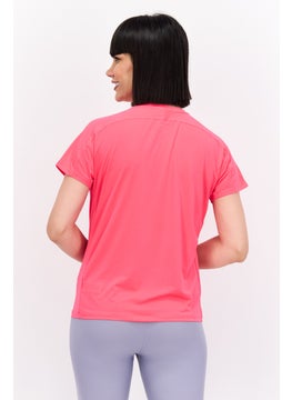 Brooks Women Sportswear Fit Short Sleeve Running Top, Pink  - Image 2