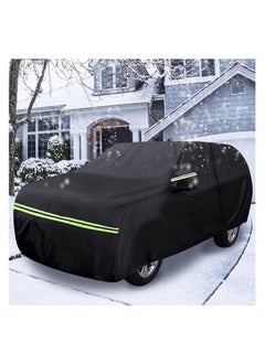 All Weather Car Cover for Land Rover Defender 110 4-Door (2020-2024), 6 Layers Waterproof Coating with Reflectors, Soft Interior Lint Layer, Security Lock and Zipper (Black) - pzsku/Z6ED3FC6B47A477619646Z/45/_/1723528441/43e28670-9872-4999-b38b-78e6b25d731c