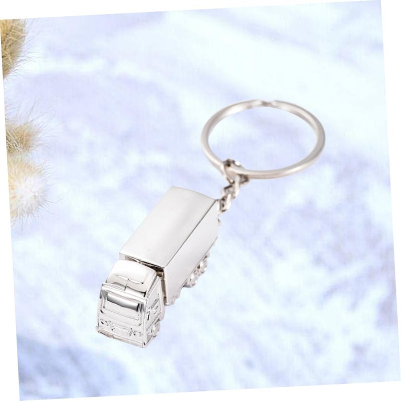 Cute Truck Design Metal Keychain Car Keychains Rv Keyring Metal Key Holder Creative Lovely Keyring - Image 5