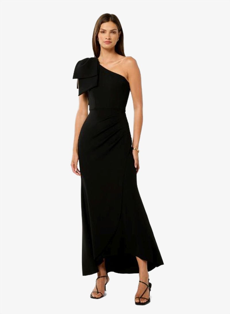 forever new Lisa One Shoulder Bow Detailed Maxi Dress - Image 5