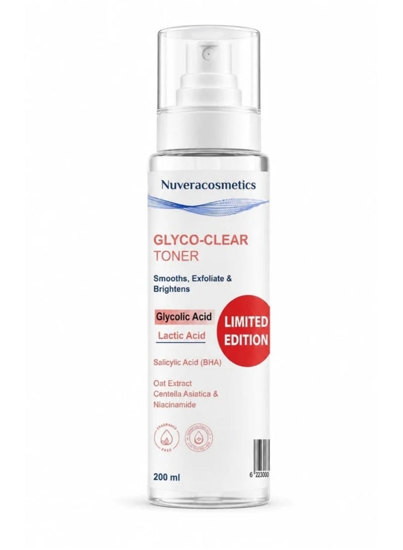 NuveraCosmetics Nuvera Glyco-Clear Toner 200ML - Image 1