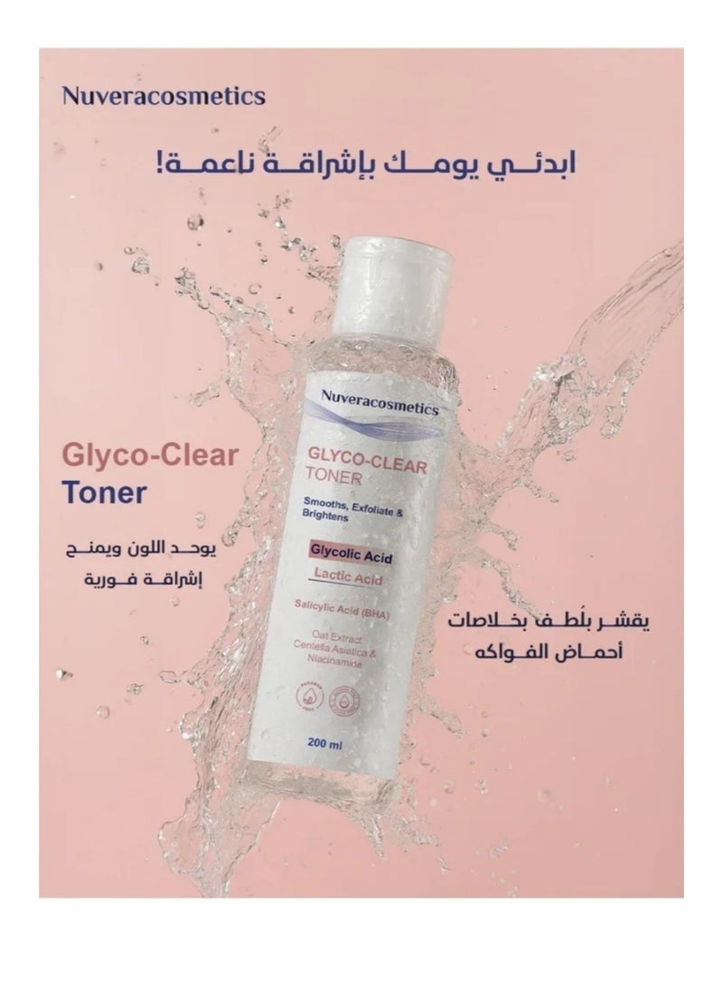 NuveraCosmetics Nuvera Glyco-Clear Toner 200ML - Image 3
