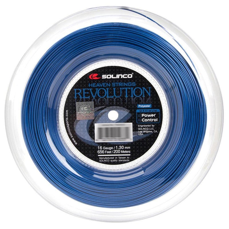 Solinco Revolution Co-Polyester Tennis String Reel 656 ft / 200 m – Maximum Spin, Power & Control – Six-Sided Design, Durable High-Performance Polyester, TruTension Technology 16 - Image 5