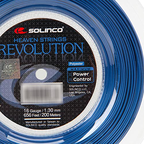 Solinco Revolution Co-Polyester Tennis String Reel 656 ft / 200 m – Maximum Spin, Power & Control – Six-Sided Design, Durable High-Performance Polyester, TruTension Technology 16 - Image 3