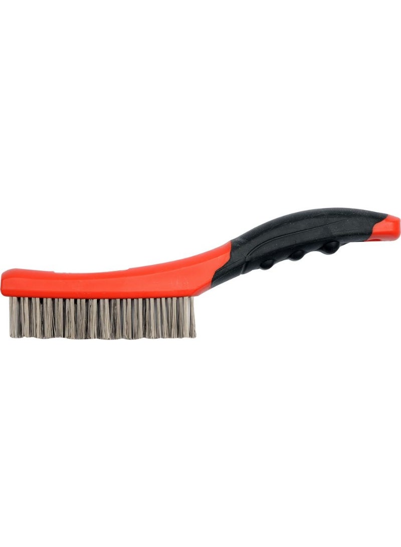 YATO Wire Brush SS With Plastic Handle 4X16 Rows YT-6338