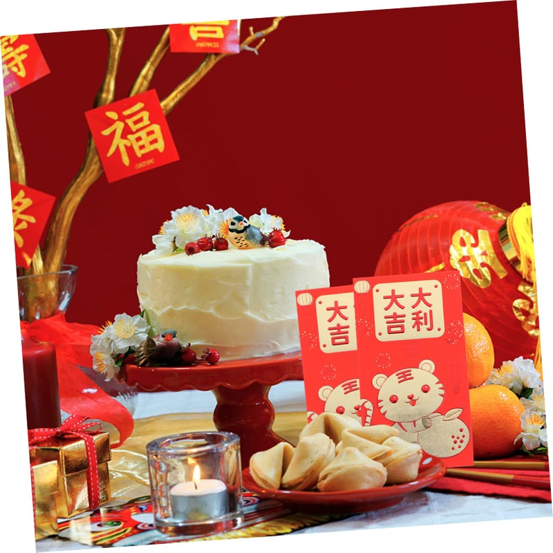 36pcs Chinese New Year Red Envelopes Tiger Zodiac Cartoon Patterns Money Pouches For Spring Festival - Image 3